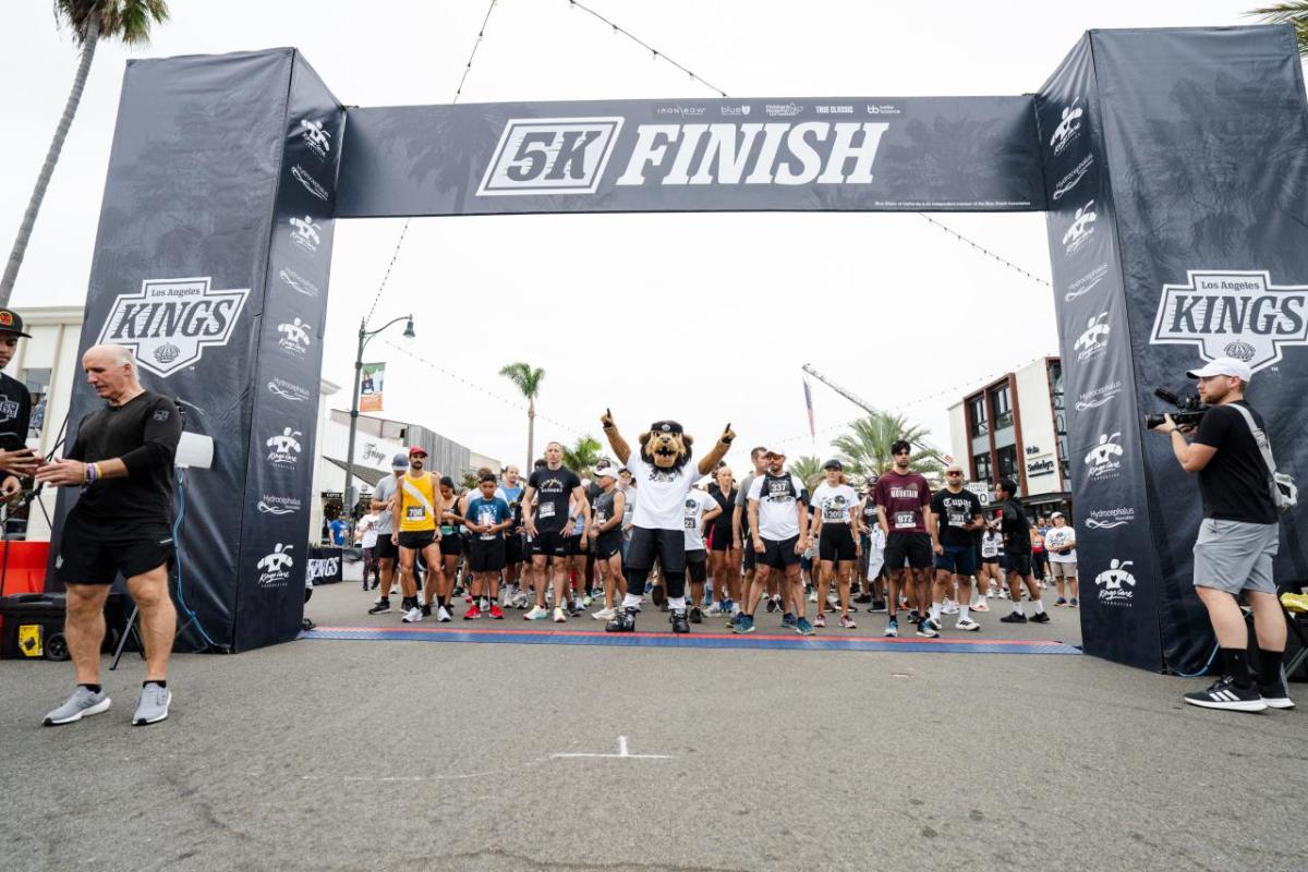 The LA Kings’ annual 5K run returned to Riviera Village in South Redondo Beach on September 13, 2025.